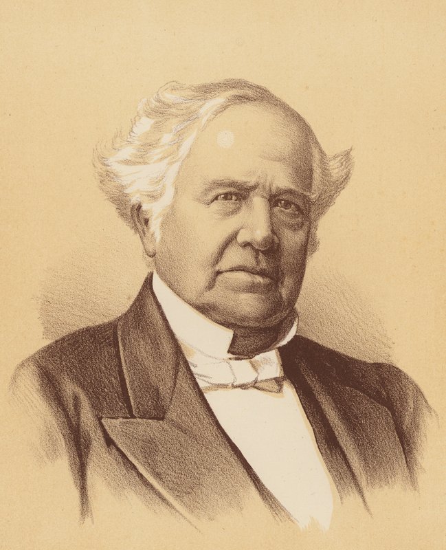 The Honourable Robert Towns (färglitografi) av Australian School