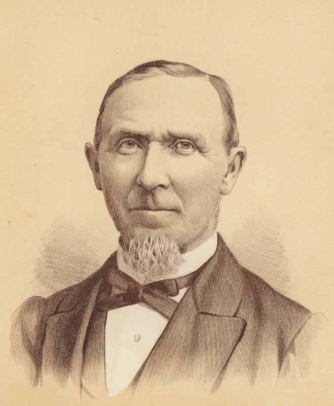 The Honourable William Walker (färglitografi) av Australian School