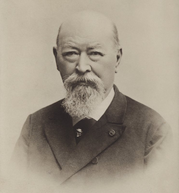 Porträtt av Franz von Soup av Austrian Photographer