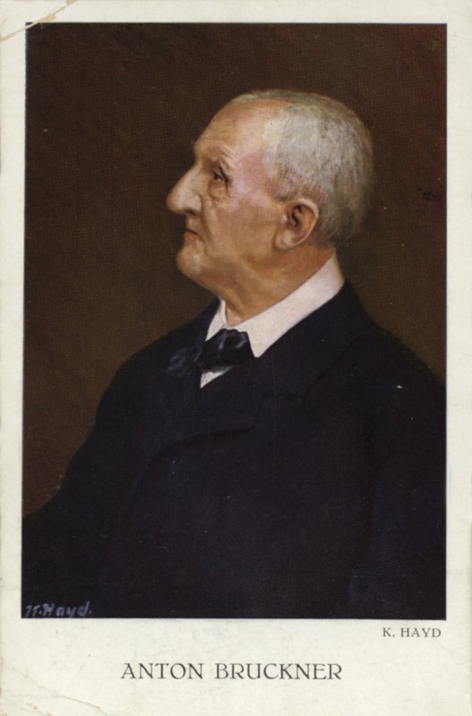 Anton Bruckner, österrikisk kompositör (1824-1896) av Austrian School