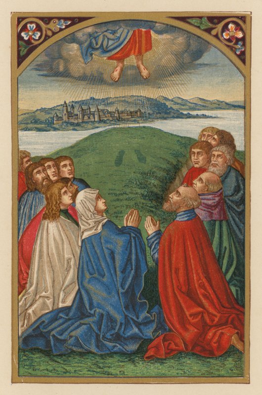 Ascension D N J Chr (chromolith) av Austrian School
