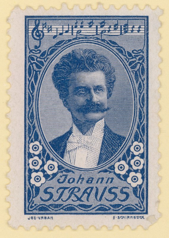 Johann Strauss II, österrikisk kompositör av Austrian School