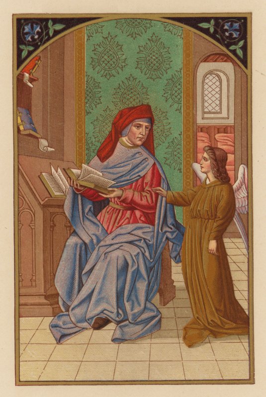 Matthaeus, Evang (Choromolitho) av Austrian School