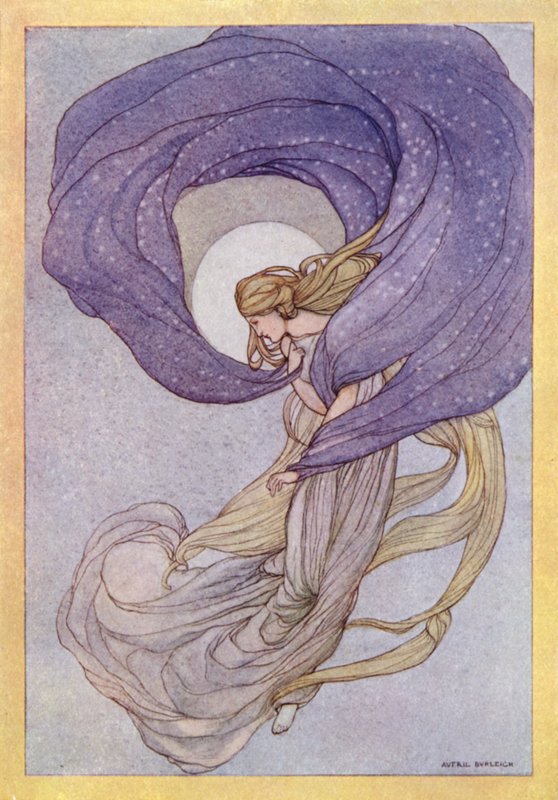 John Keats: Endymion (färg litho) av Averil Mary Burleigh