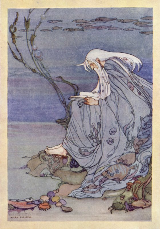 John Keats: Endymion (färg litho) av Averil Mary Burleigh