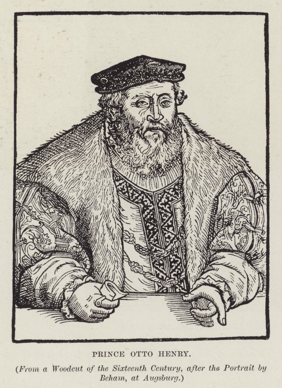 Otto Heinrich, kurfurst Pfalz av Barthel after Beham