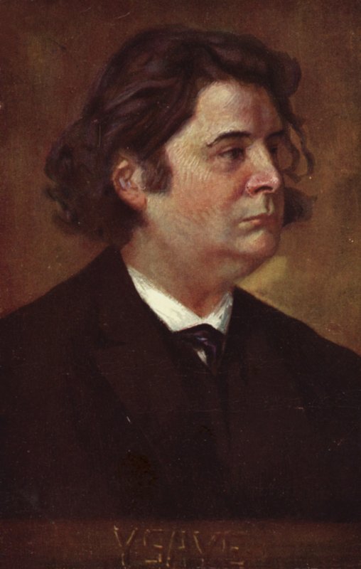 Porträtt av Eugene Ysaye av Belgian School