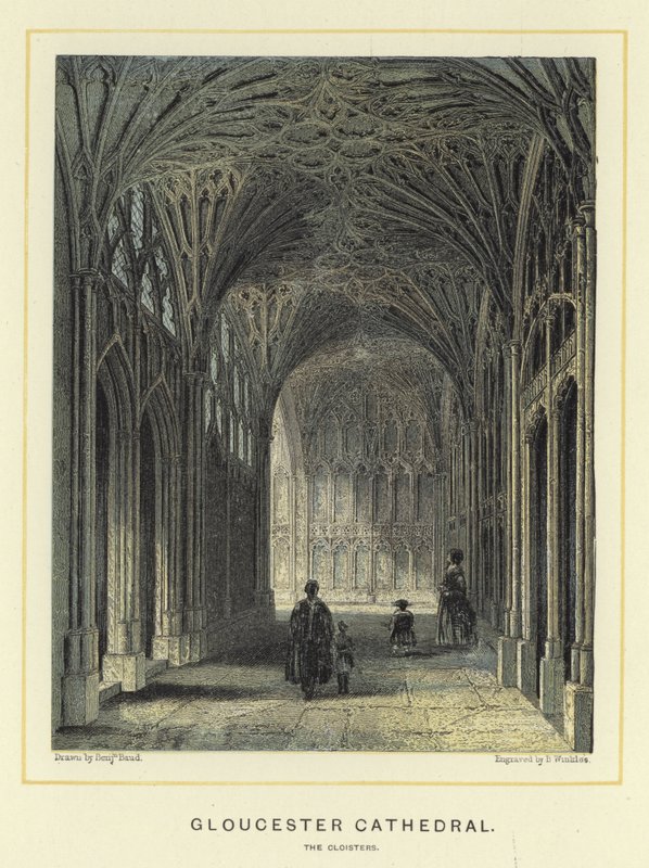 Gloucester Cathedral, klostret av Benjamin Baud