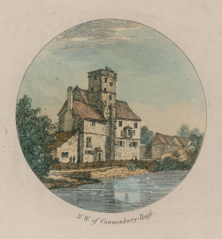 Nordväst om Canonbury House, Islington av Benjamin Green