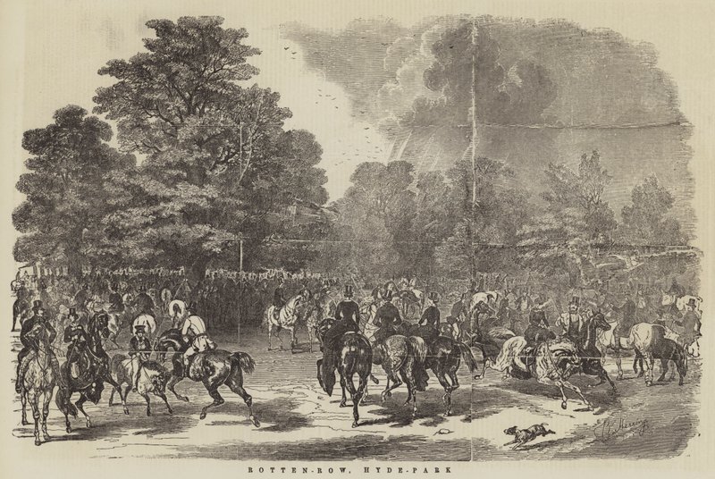 Rotten Row, Hyde Park av Benjamin Herring