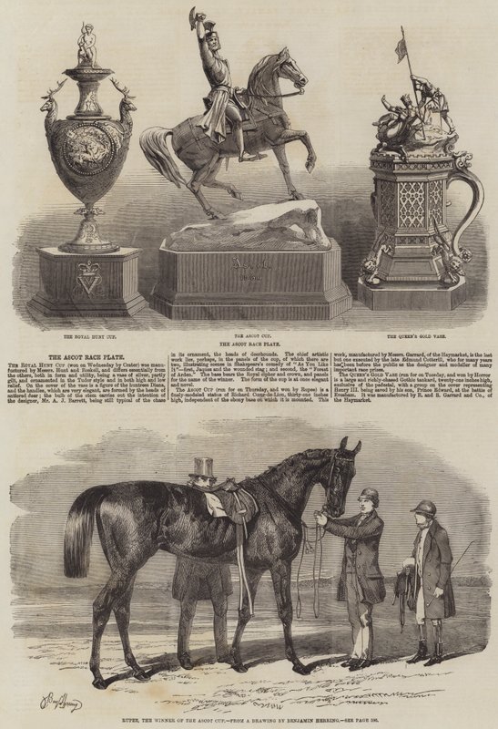 Ascot Race Plate av Benjamin Herring