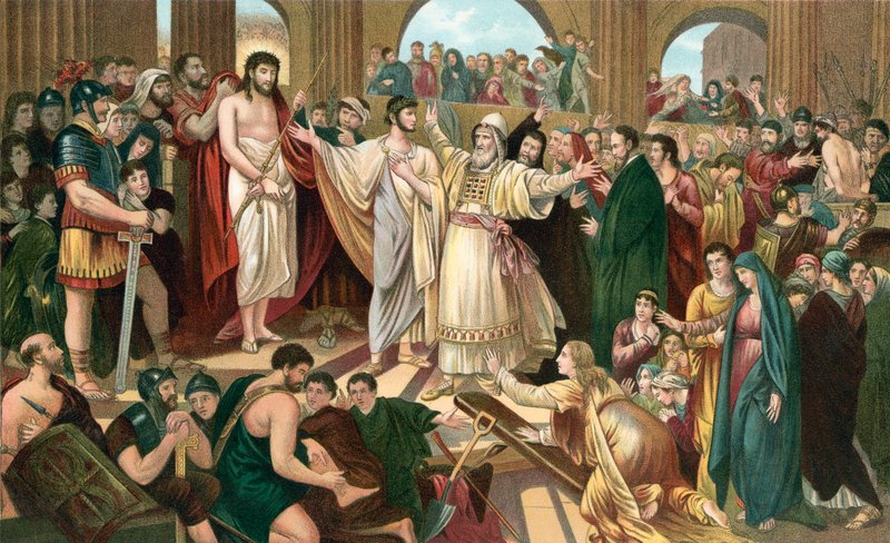 Kristus förkastade av Benjamin West
