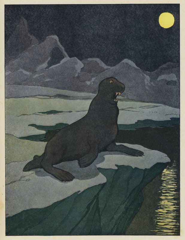Sjölejon av Benjamin Rabier