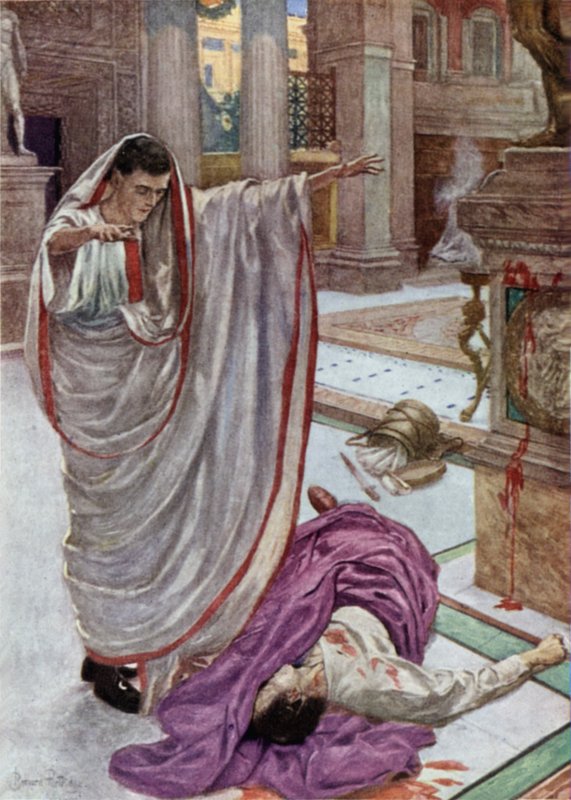Julius Caesar av Bernard Partridge