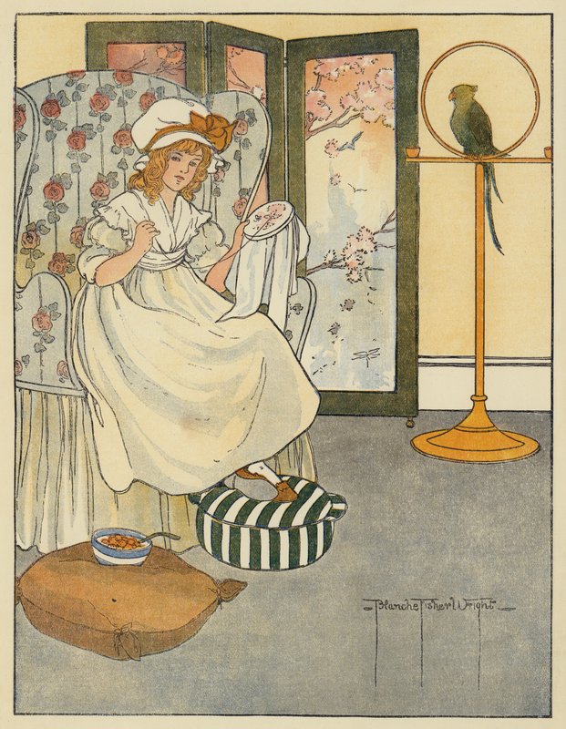 Lockiga lås av Blanche Fisher Wright