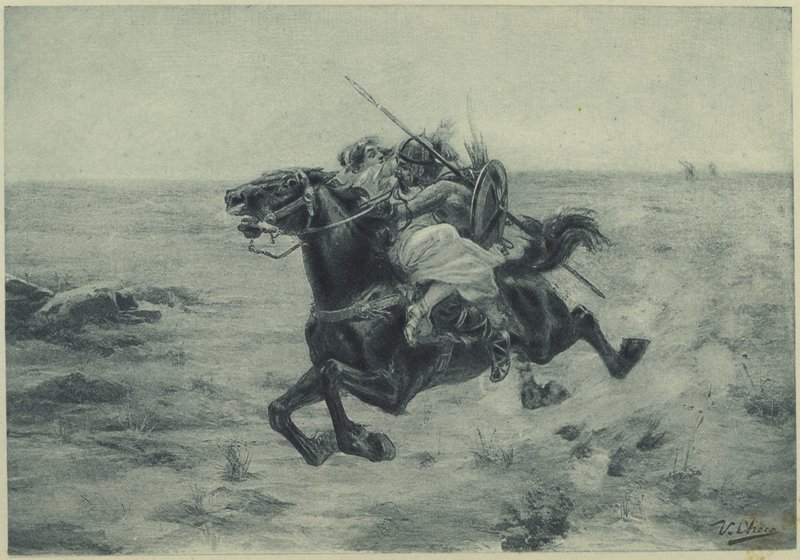 Bortförandet (fotogravyr) av Bramtott