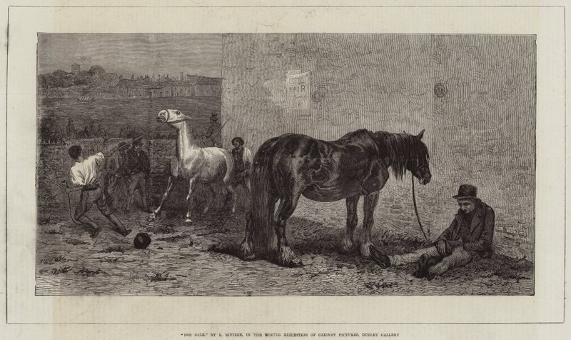 Till salu av Briton Riviere