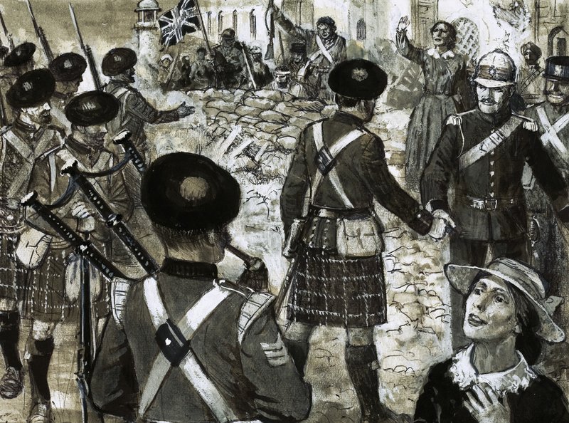 Oidentifierat regemente från Highlander av C.L. Doughty