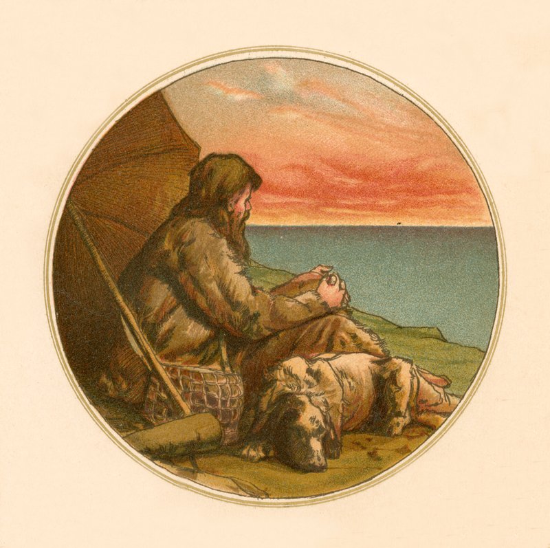 Robinson Crusoe av Carl Marr