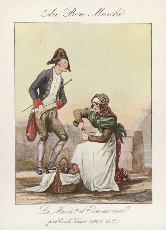 Eau de Vie-handlaren av Carle Vernet