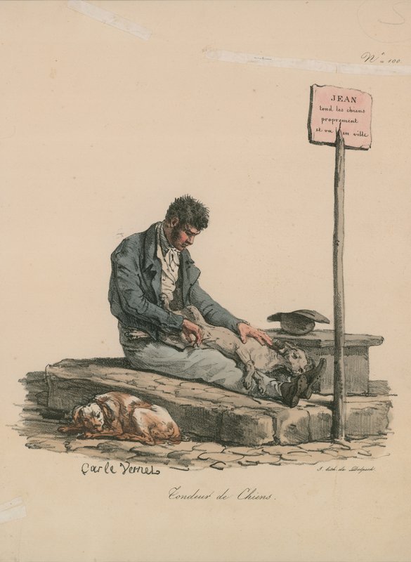 Hundklippare av Carle Vernet