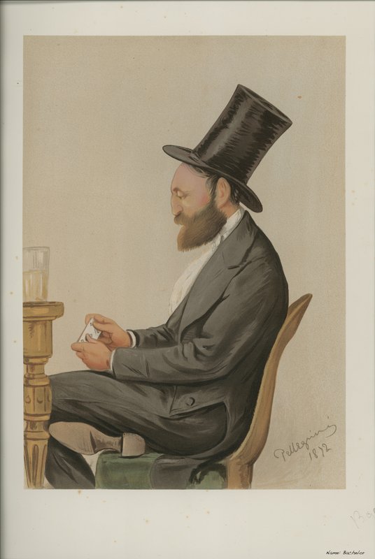 Ungkarl av Carlo Pellegrini