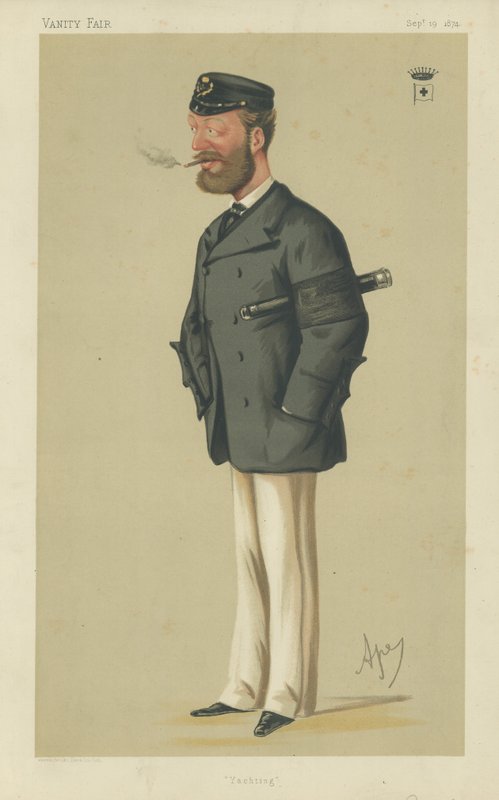 Greve Edward Batthyany av Carlo Pellegrini