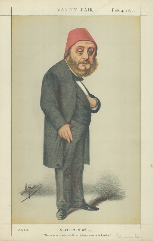 H E Musurus pacha av Carlo Pellegrini