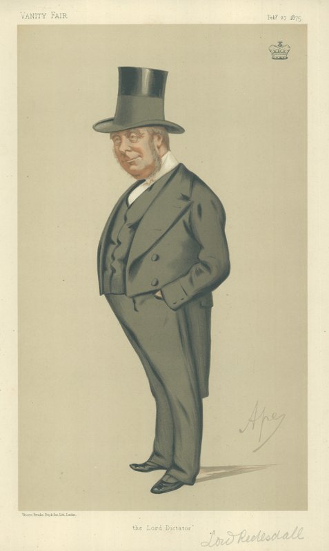Lord (Freeman-Mitford) Redesdale av Carlo Pellegrini