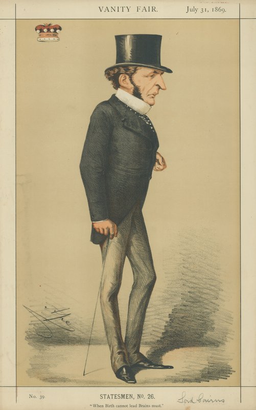 Lord Cairns av Carlo Pellegrini
