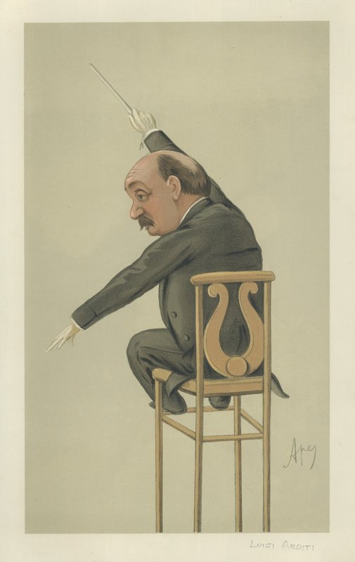 Luigi Arditi av Carlo Pellegrini
