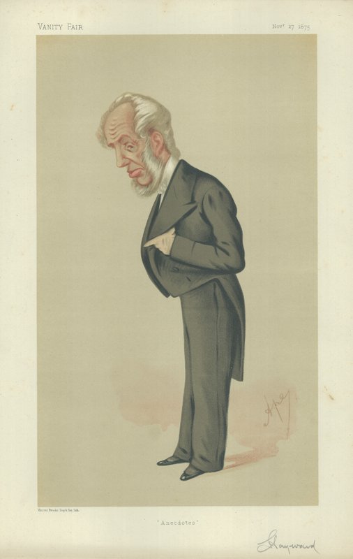 Herr Abraham Hayward av Carlo Pellegrini