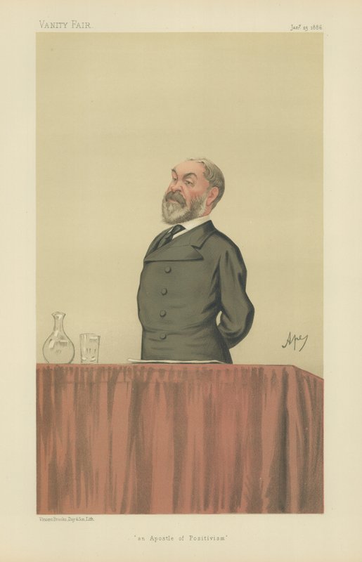Frederic Harrison av Carlo Pellegrini