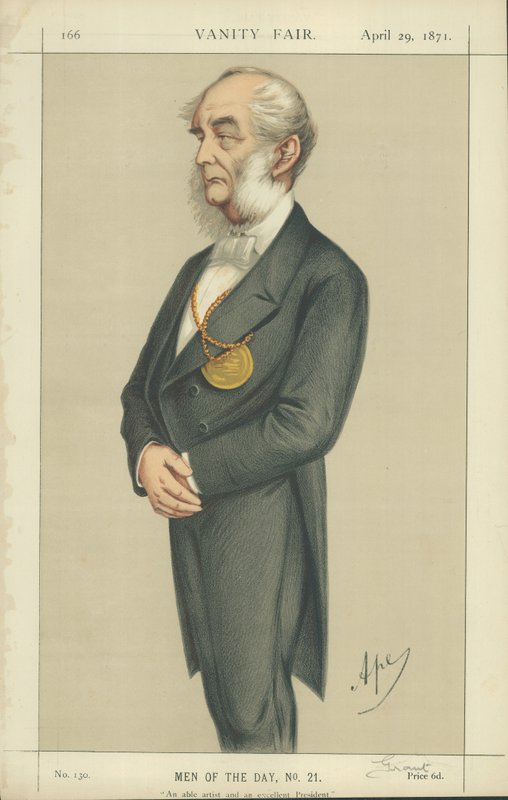 Sir Francis Grant av Carlo Pellegrini