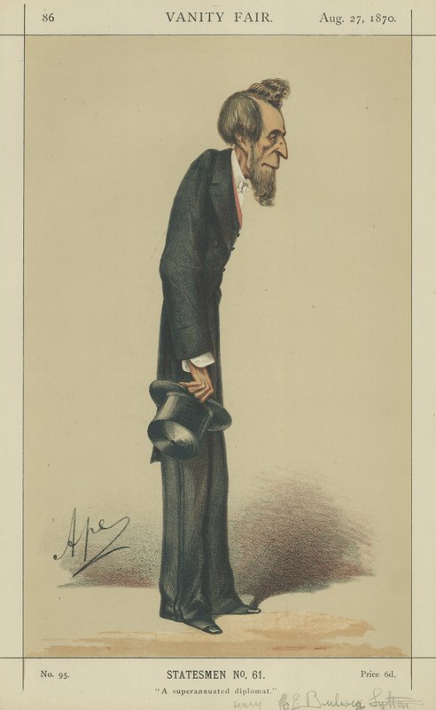 Sir Henry Bulwer av Carlo Pellegrini