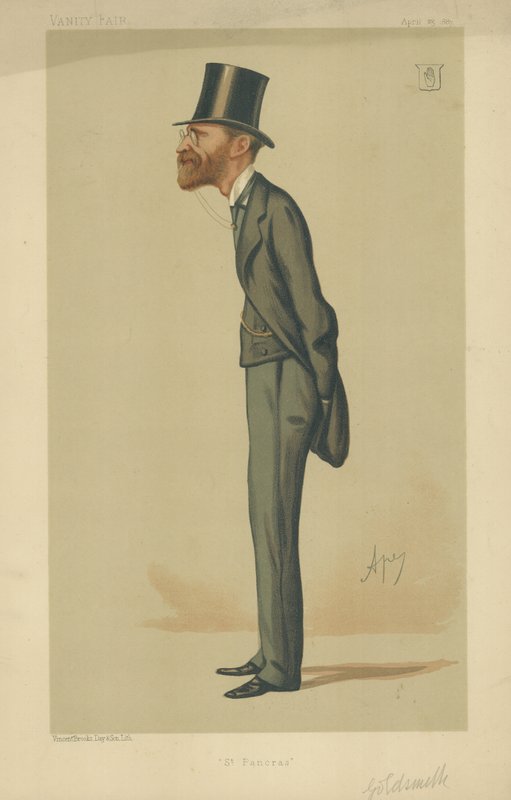 Sir Julian Goldsmid av Carlo Pellegrini