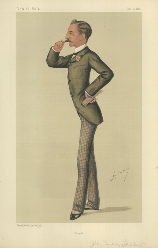 Hon Sidney Herbert av Carlo Pellegrini
