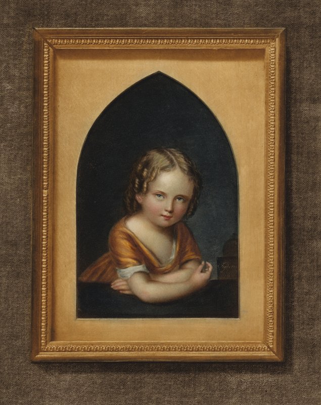 Portrait of a child  av Caroline Sattler Tridon