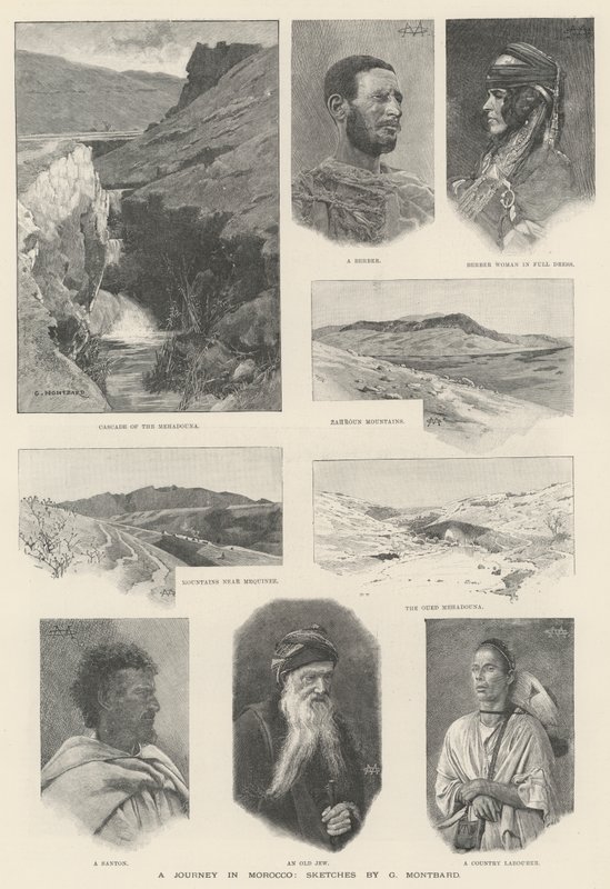 En resa i Marocko av Charles Auguste Loye