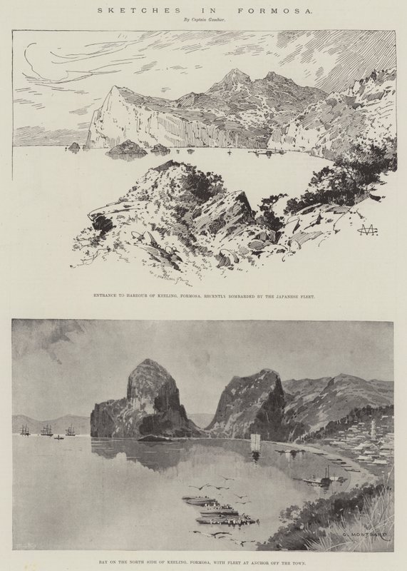 Skisser i Formosa av Charles Auguste Loye