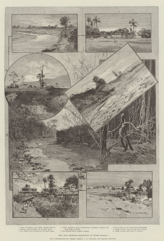 Chin Frontier Expedition i övre Burmah av Charles Auguste Loye