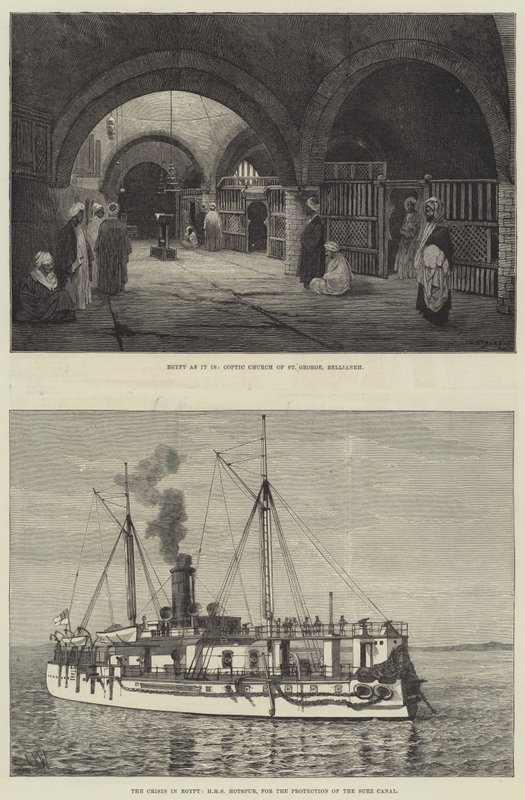 Krisen i Egypten av Charles Auguste Loye