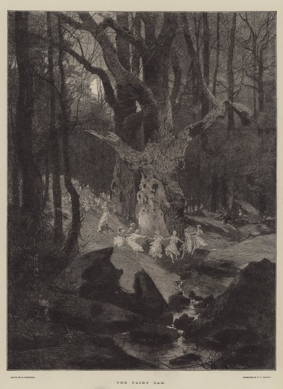 The Fairy Oak av Charles Auguste Loye