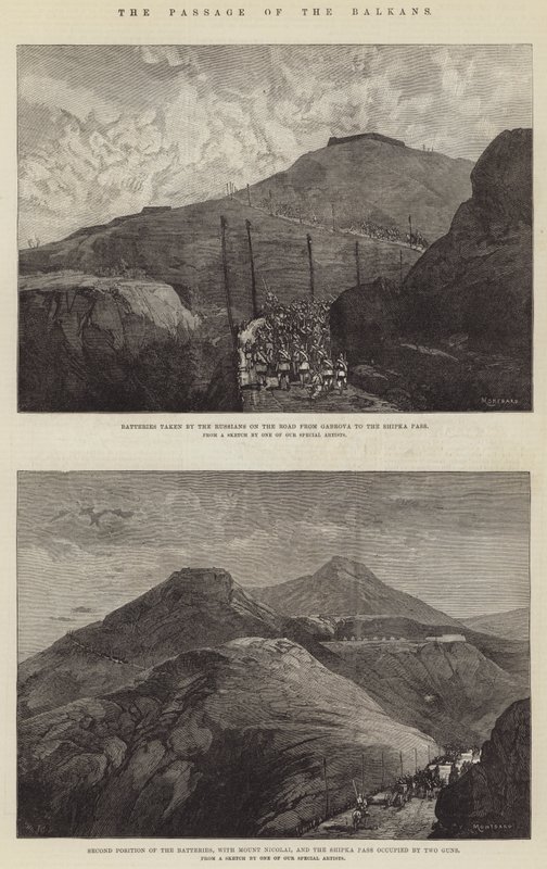 Balkanpassagen av Charles Auguste Loye
