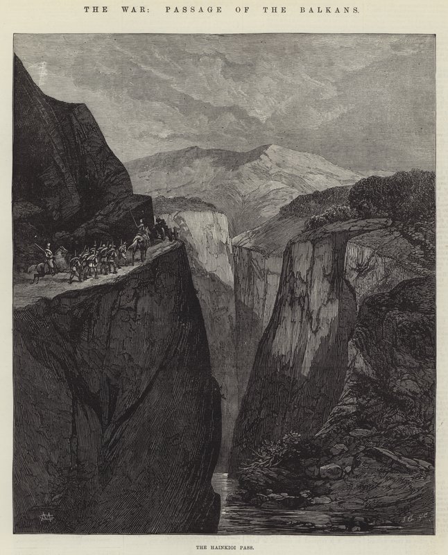 Kriget, Balkanpassagen av Charles Auguste Loye