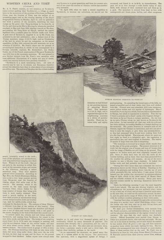 Västra Kina och Tibet av Charles Auguste Loye
