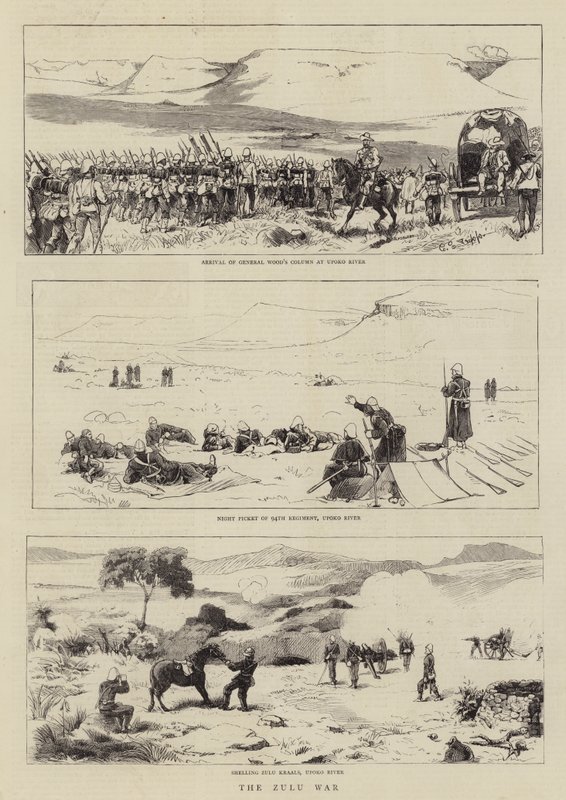 Zulukriget av Charles Edwin Fripp