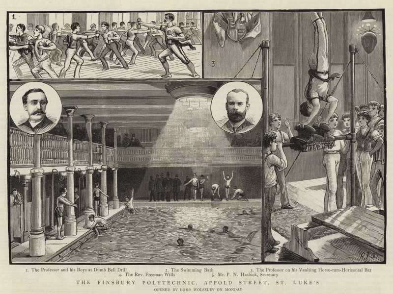 Finsbury Polytechnic, Appold Street, St Luke