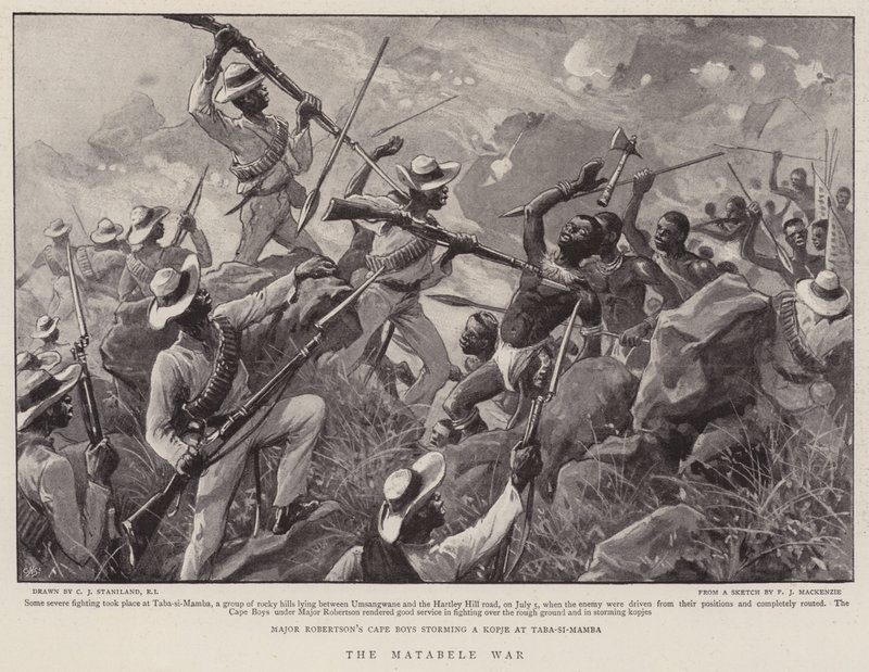 Matabelekriget av Charles J. Staniland