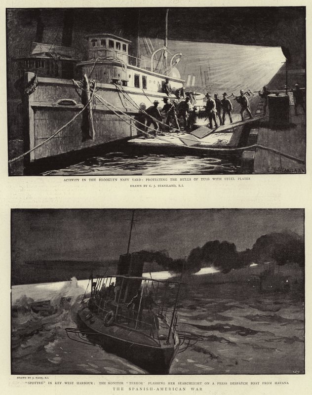 Spansk-amerikanska kriget av Charles J. Staniland